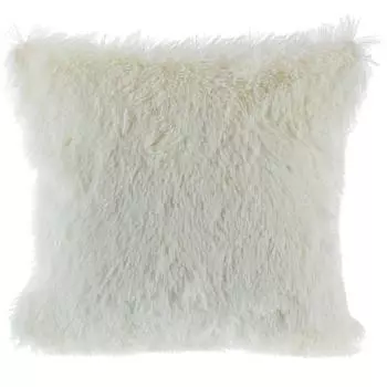 Подушка декоративная 40х40 см цвет бежевый