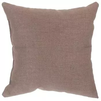 Подушка декоративная 40х40 см цвет серо-коричневый