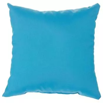 Подушка декоративная «Радуга» 40х40 см цвет тёмно-бирюзовый