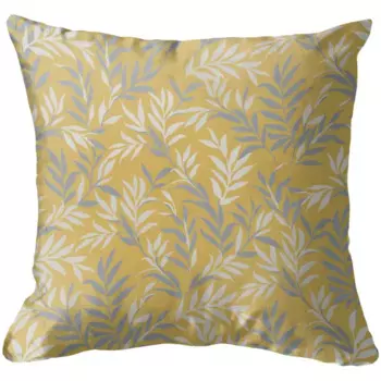 Подушка Derio 40x40 см цвет желтый