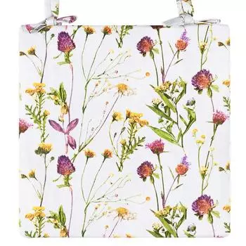 Подушка для стула Altali Экибана 35x35 см хлопок мультиколор