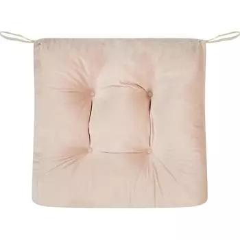 Подушка для стула Jimena 40x40 см цвет бежевый