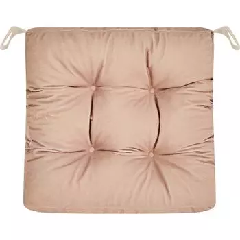 Подушка для стула Jimena 40x40 см цвет капучино