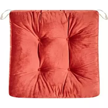 Подушка для стула Jimena 40x40 см цвет красный