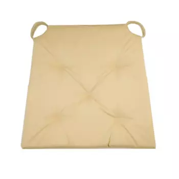 Подушка для стула Linen Way 40/35x40 см цвет бежевый