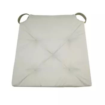 Подушка для стула Linen Way 40/35x40 см цвет светло-серый