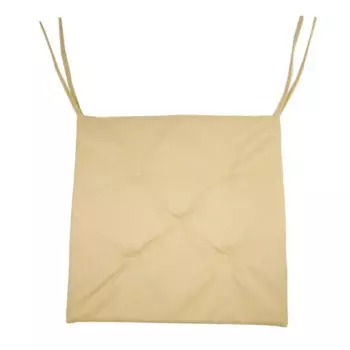 Подушка для стула Linen Way 40x40 см цвет бежевый