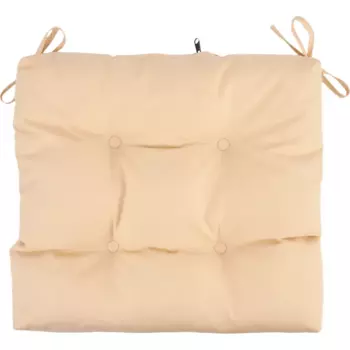 Подушка для стула Туба-Дуба Дачные Посиделки ПДП003 40x40 см цвет бежевый