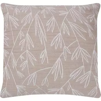 Подушка Fern 45x45 см цвет бежевый