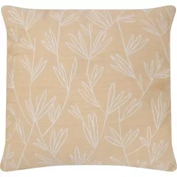 Подушка Fern 45x45 см цвет жёлтый