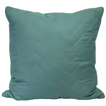 Подушка Inspire Nicolosi 45x45 см цвет бирюзовый