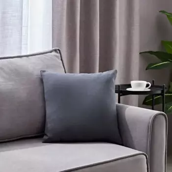 Подушка Inspire Pharell 40x40 см цвет темно-серый