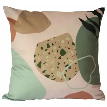 Подушка Камни 45x45 см цвет коричневый