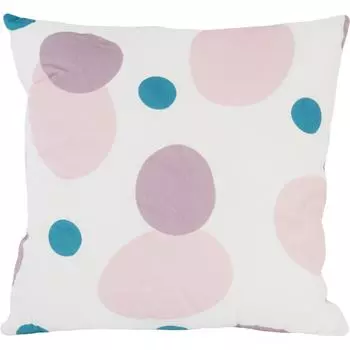 Подушка Leticia 45x45 см цвет розовый