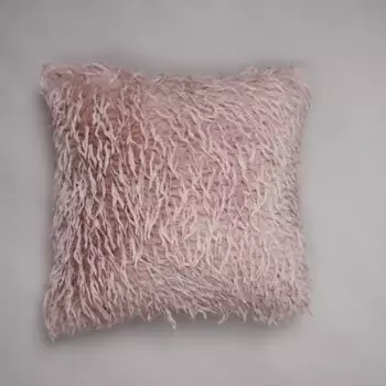 Подушка Перья 45x45 см цвет розовый