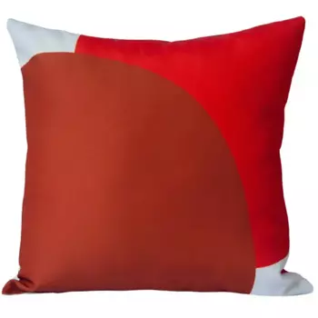 Подушка Полукруг 45x45 см цвет разноцветный