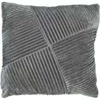 Подушка Praga 45x45 см цвет серый Granit 3