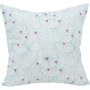 Подушка «Шарм Узоры», 40х40 см, цвет белый