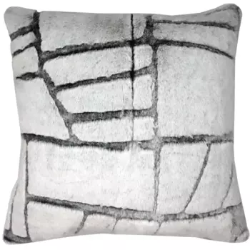 Подушка Stone 45x45 см цвет серый