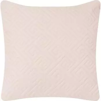 Подушка Trench 6 50x50 см цвет бежевый