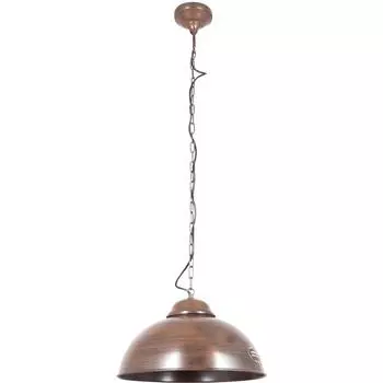 Подвесной светильник Eglo Truro-2 1хE27x60 Вт цвет коричневый антик