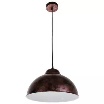 Подвесной светильник Eglo Truro-2 1хE27x60 Вт цвет медный/патина