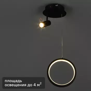 Подвесной светильник светодиодный Airy FR6082PL-L10B цвет черный