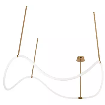 Подвесной светильник светодиодный Fancy FR6059PL-L88BS латунь