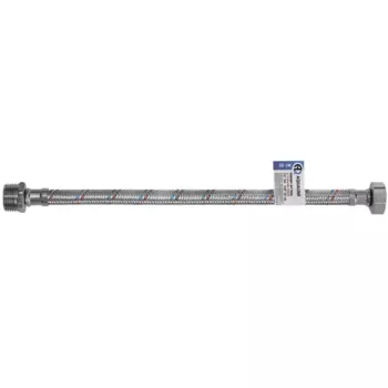 Подводка для воды Aqualine 1/2" внутренняя-наружная резьба 50 см