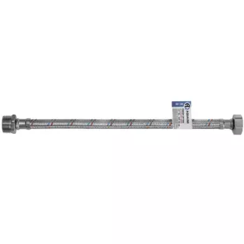 Подводка для воды Aqualine 1/2" внутренняя-наружная резьба 40 см