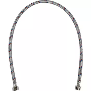 Подводка для воды Интерскол 1/2" наружная-внутренняя резьба 80 см