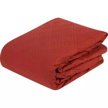 Покрывало, 220х240 см, хлопок, цвет винный