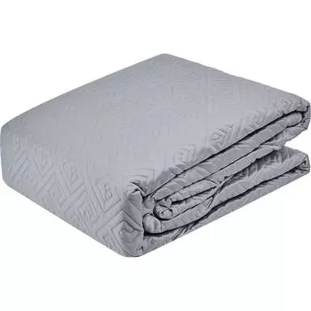 Покрывало Granit 3, 220x240 см, хлопок, цвет серый