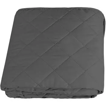 Покрывало "Melissa", 200x220 см, микрофибра стёганая, цвет горчично-угольный