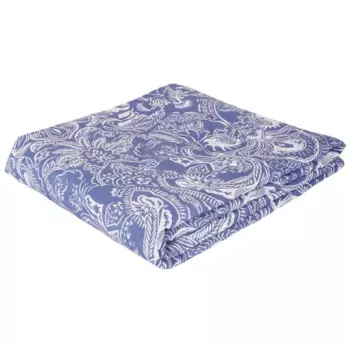 Покрывало Melissa Ажур 200x215 см микрофибра цвет синий лед