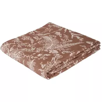 Покрывало Melissa Ботаник 200x215 см микрофибра цвет коричневый