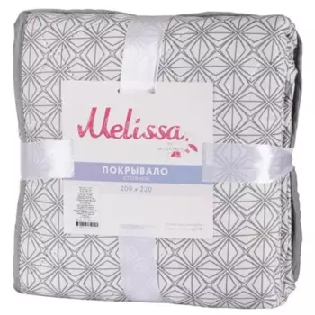 Покрывало Витраж 200x220 см полиэстер цвет сталь