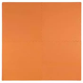 Пол мягкий универсальный 60x60 см цвет оранжевый