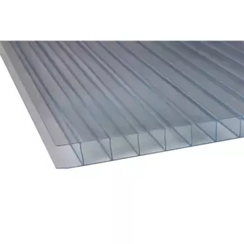 Поликарбонат сотовый 10 мм 2.1x3 м прозрачный