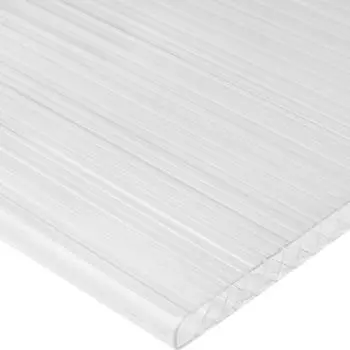 Поликарбонат сотовый 4 мм 2.1x6 м прозрачный