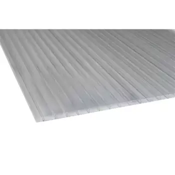 Поликарбонат сотовый 6 мм 2.1x3 м прозрачный