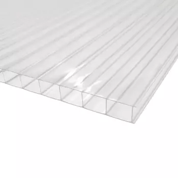 Поликарбонат сотовый 6 мм 2.1x6 м Универсал прозрачный