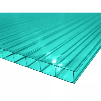 Поликарбонат сотовый 8 мм 2.1x3 м Rational зеленый