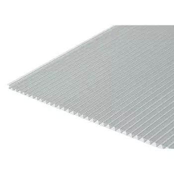 Поликарбонат сотовый 8 мм 2.1x3 м Киви прозрачный