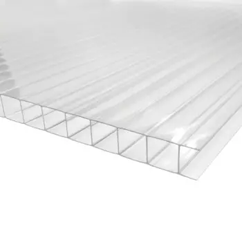 Поликарбонат сотовый 10 мм 2x1.05 м Rational прозрачный