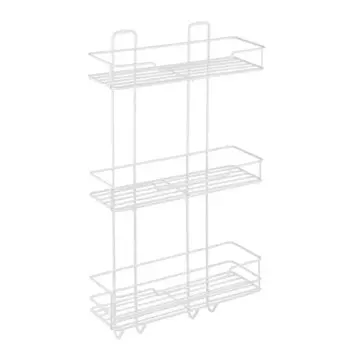 Полка для душа ЧМЗ Сканди 3 яруса цвет белый матовый