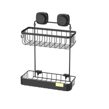 Полка для душа Iddis Soul LM005WC2Bi44 2 яруса цвет черный