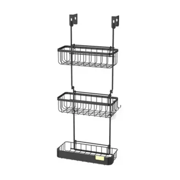 Полка для душа Iddis Soul LM008WC3Bi44 навесная 3 яруса цвет черный