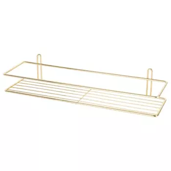 Полка для душа ProfFero С27422 1 ярус цвет золотой