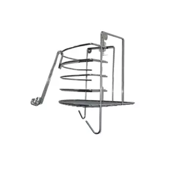 Полка для душа Swensa SWR-30-02-CRM угловая 1 ярус цвет хром